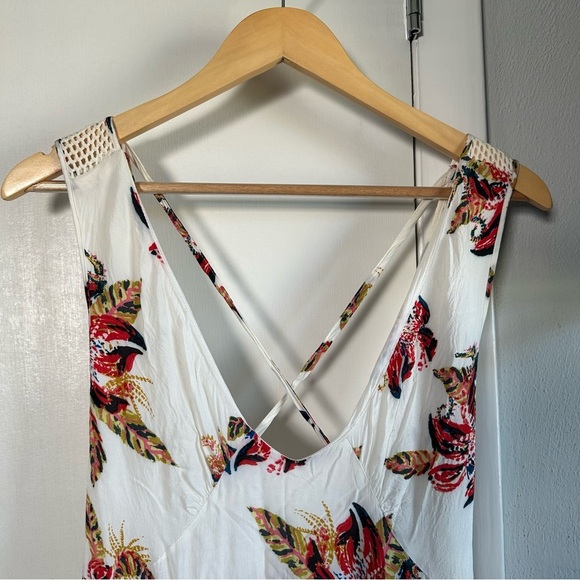 Free People Thought I Was Dreaming Dress. Small. White Floral. - Picture 4 of 7